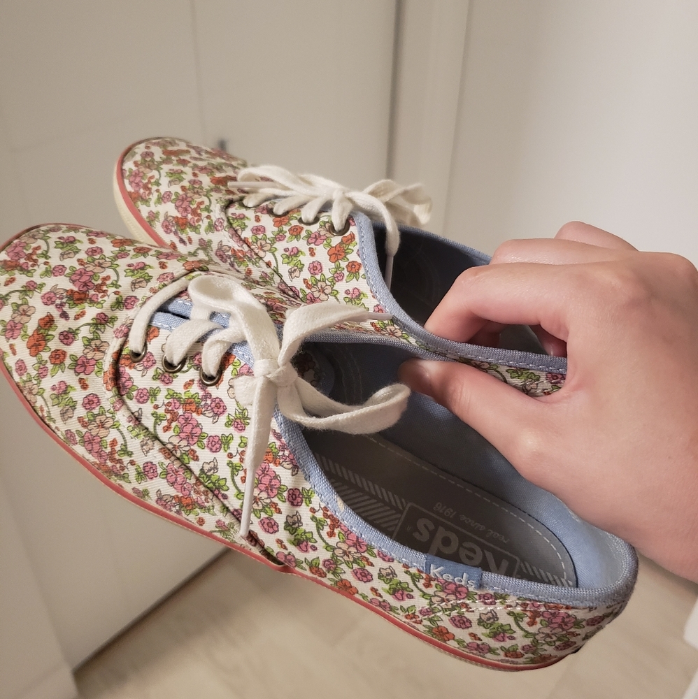 Ked Floral Sneakers